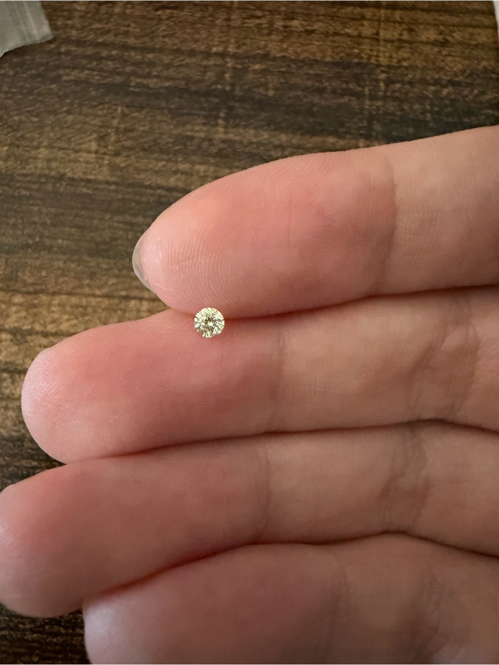 estate 2.7mm natural diamond earth mined loose solitaire for jewelry making